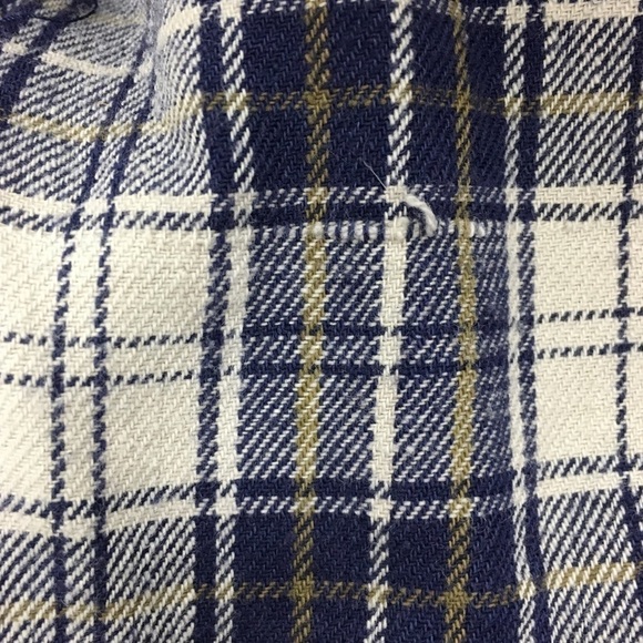 AMERICAN EAGLE Vintage Button Down Shirt Long Sleeve Plaid Flannel Classic XL - Picture 8 of 9